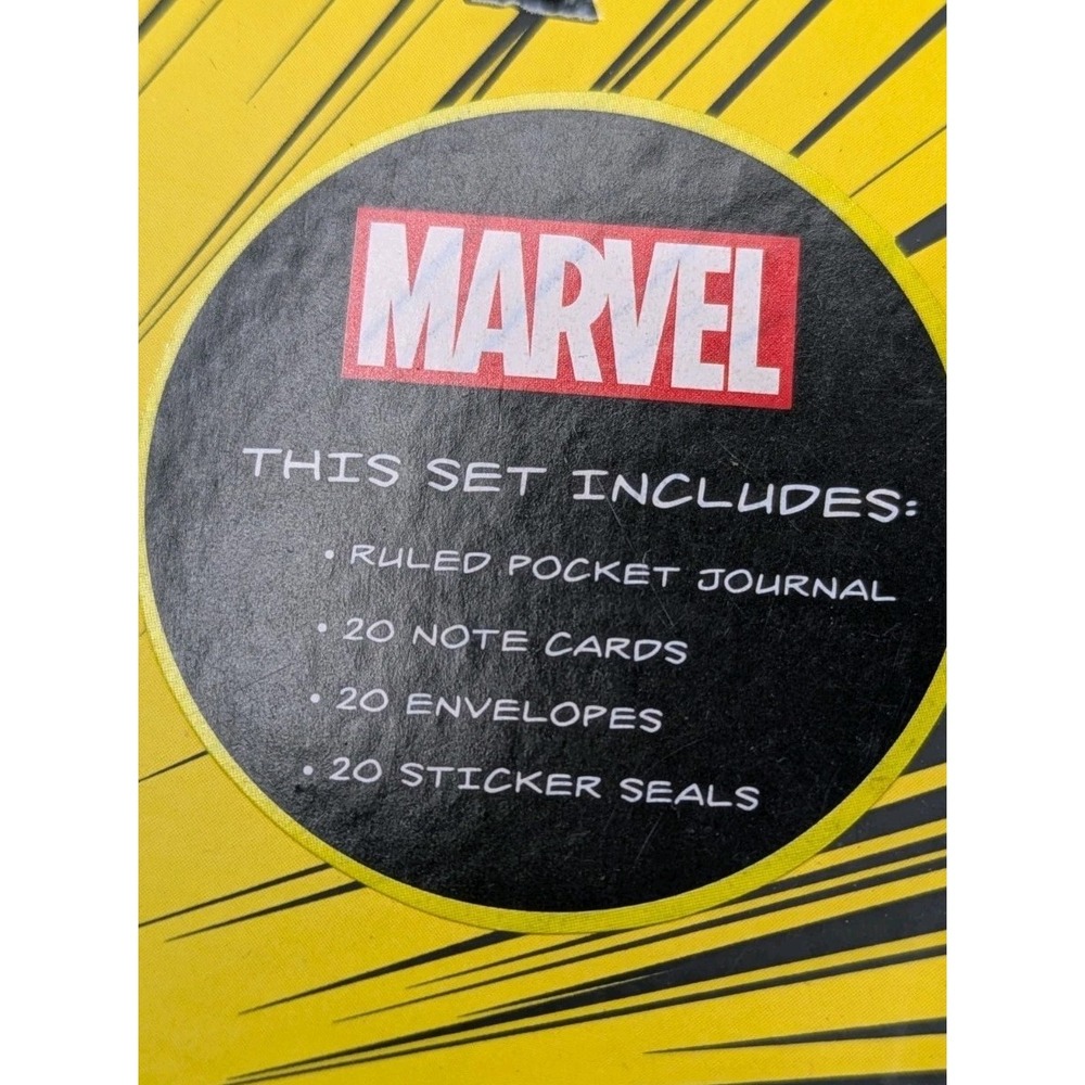 Marvel Comics The Black Panther Deluxe Note Card Set Book Box Stickers New 2018 - Picture 4 of 16